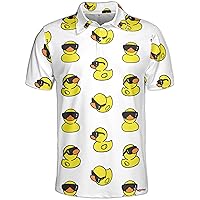 Golf Shirts for Men Funny Golf Shirts for Men Tropical Polo Hawaiian Polo Shirts for Men