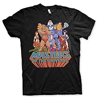 Masters of the Universe Officially Licensed Mens T-Shirt (Black), XX-Large