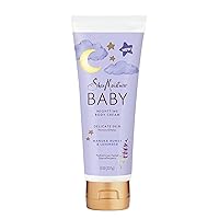 Baby Lotion with Coconut Oil 8 oz and Baby Body Cream with Manuka Honey & Lavender 8 oz Moisturizing Skin Care Set
