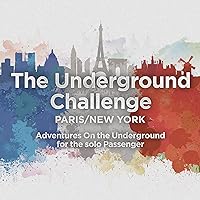 The Underground Challenge: Paris/New York - Solo Mini-Expansion for On The Underground, Train Board Game, Ages 14+, 1 Player, 60 Min