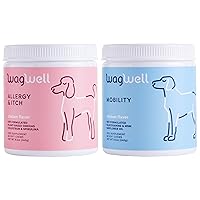 Allergy and Itch Chews & Mobility Chews Bundle - Itch Relief and Digestive Health - Joint Supplement