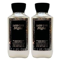 Bath and Body Works Super Smooth Body Lotion Sets Gift For Women 8 Oz -2 Pack (Into The Night)