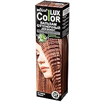 & Vitex Color Lux Semi-Permanent Hair Coloring Balm with Natural Oils, 100 ml (Shade 07, Tobacco)