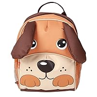 yodo Kids Insulated Toddler Backpack with Safety Harness Leash and Name Label - Playful Preschool Lunch Boxes Carry Bag, Dog