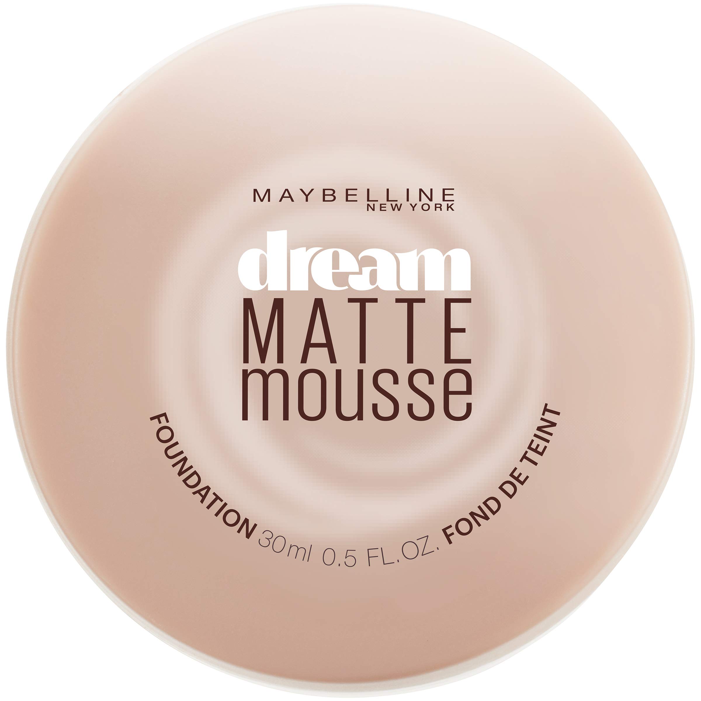 Maybelline New York Dream Matte Mousse Foundation, Classic Ivory, 0.64 oz.