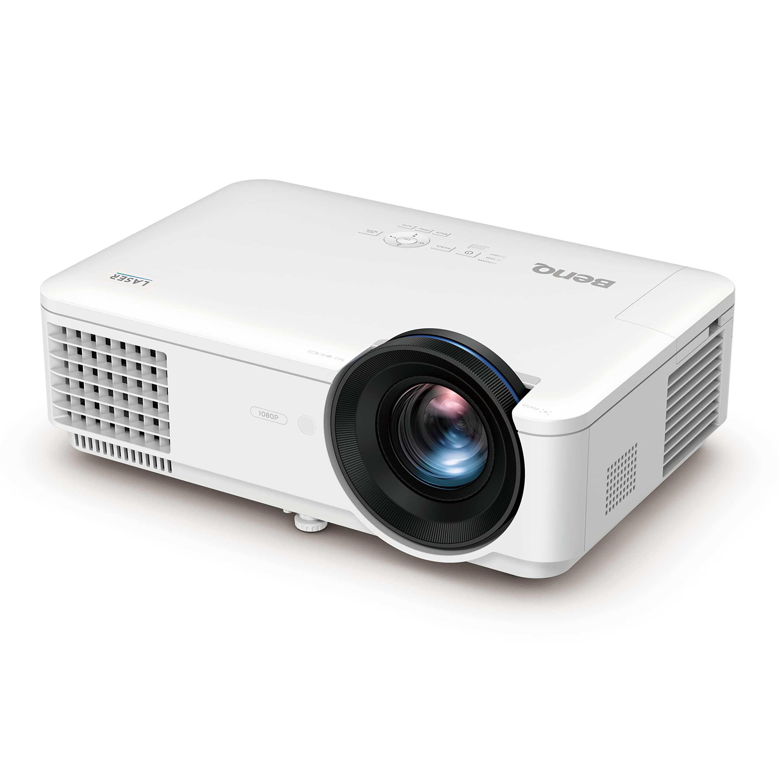 BenQ LH820ST 1080P Short Throw Laser Business Projector | 3600 Lumens | 3,000,000:1 Contrast Ratio | IP5X Dustproof Light Source | 2D Keystone | Corner Fit | Golf Simulation