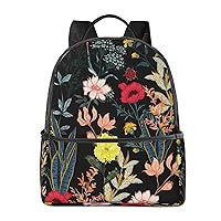 Colorful Boho Floral Print Shoulder Bag, Travel Backpack, Fashionable Lightweight Shoulder Bag