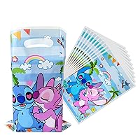 GeRRiT 30 Pcs Stitch Party Gift Bags,Stitch Birthday Party Decoration Supplies,Stitch Party Candies Bag
