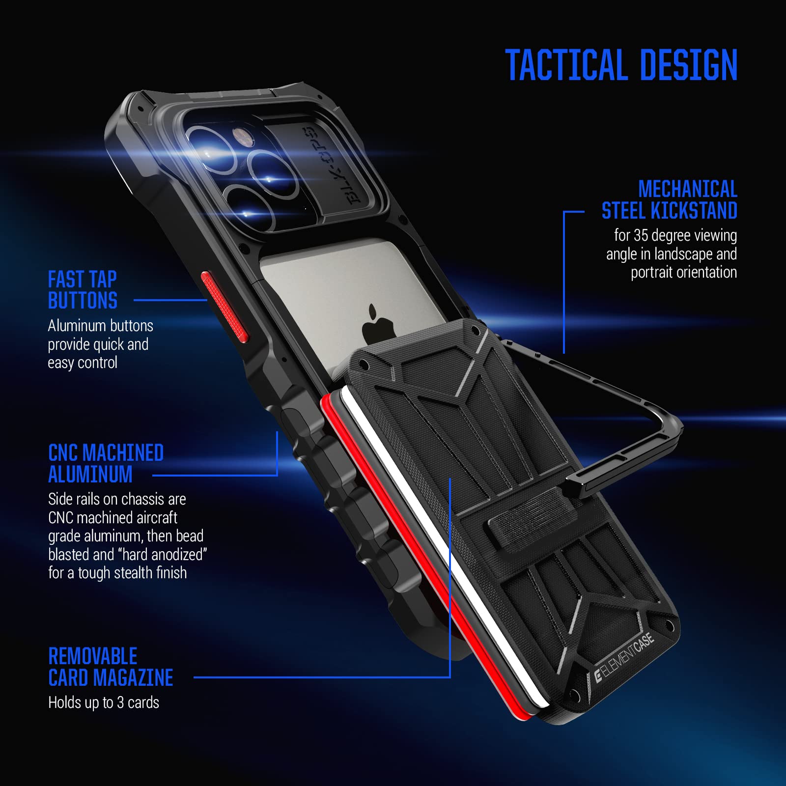 Element Case Black Ops for iPhone 14 Plus / 14 Pro Max (6.7