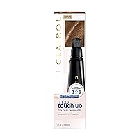 Clairol Root Touch-Up Semi-Permanent Hair Color Blending Gel, 6 Light Brown, Pack of 1