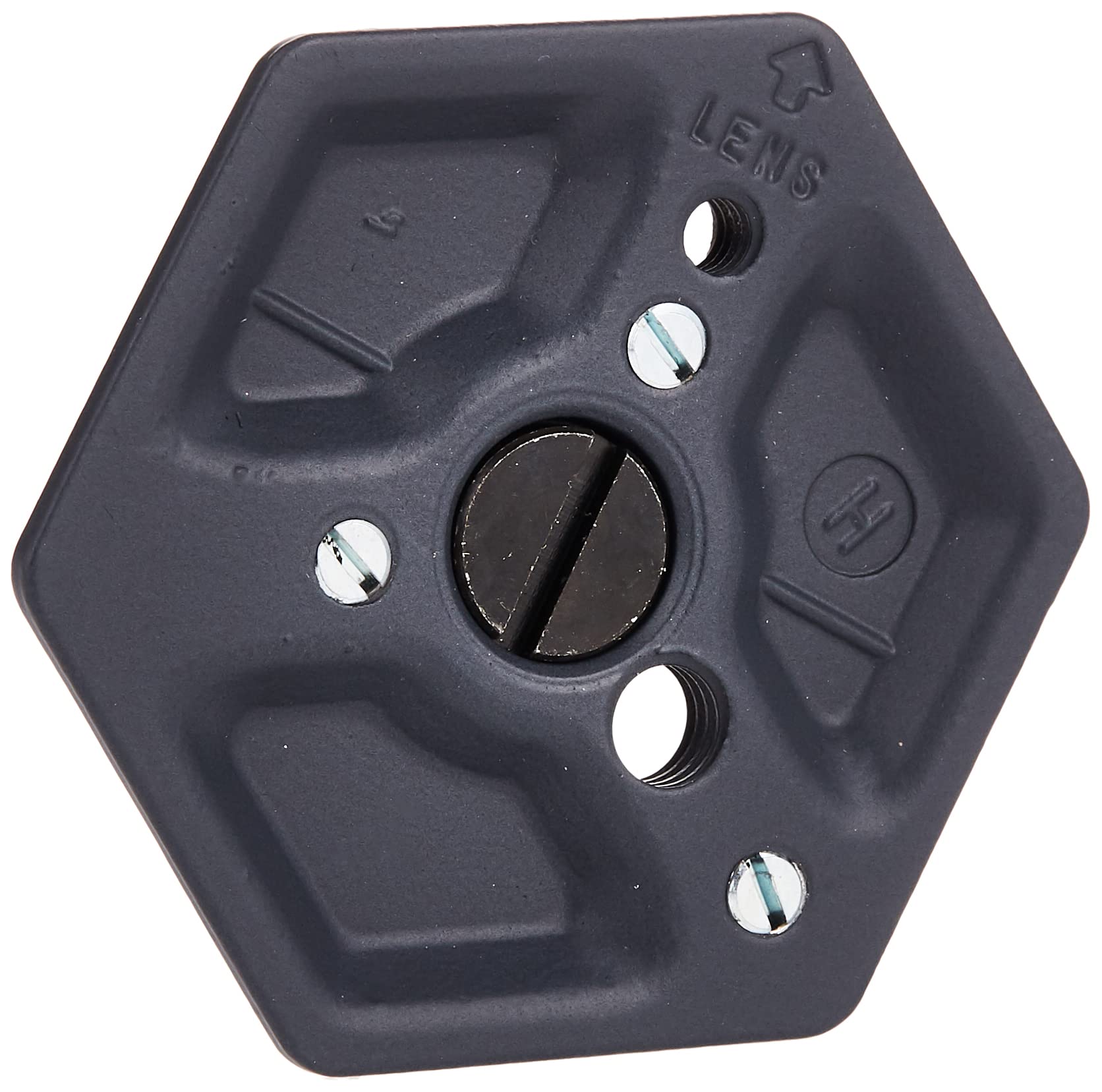 Manfrotto 130- 14 Hexagonal Quick Release Mounting Plate 1/4- 20-Inch Thread with Flush Mounting Screw