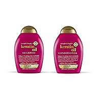Anti-breakage Keratin Oil Shampoo & Conditioner (13 Ounces)