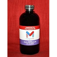8 OZ Carbon 60 in MCT Oil Organic Coconut Derived. Ultra Pure 99.95% C60.