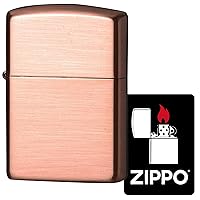Zippo 162-3 Armor Windproof Brass Copper Lighter with Special Sticker