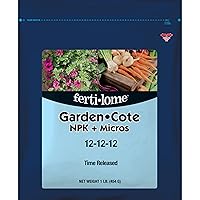 Fertilome (12140) Garden Cote Fertilizer 12-12-12 (1 lb.)