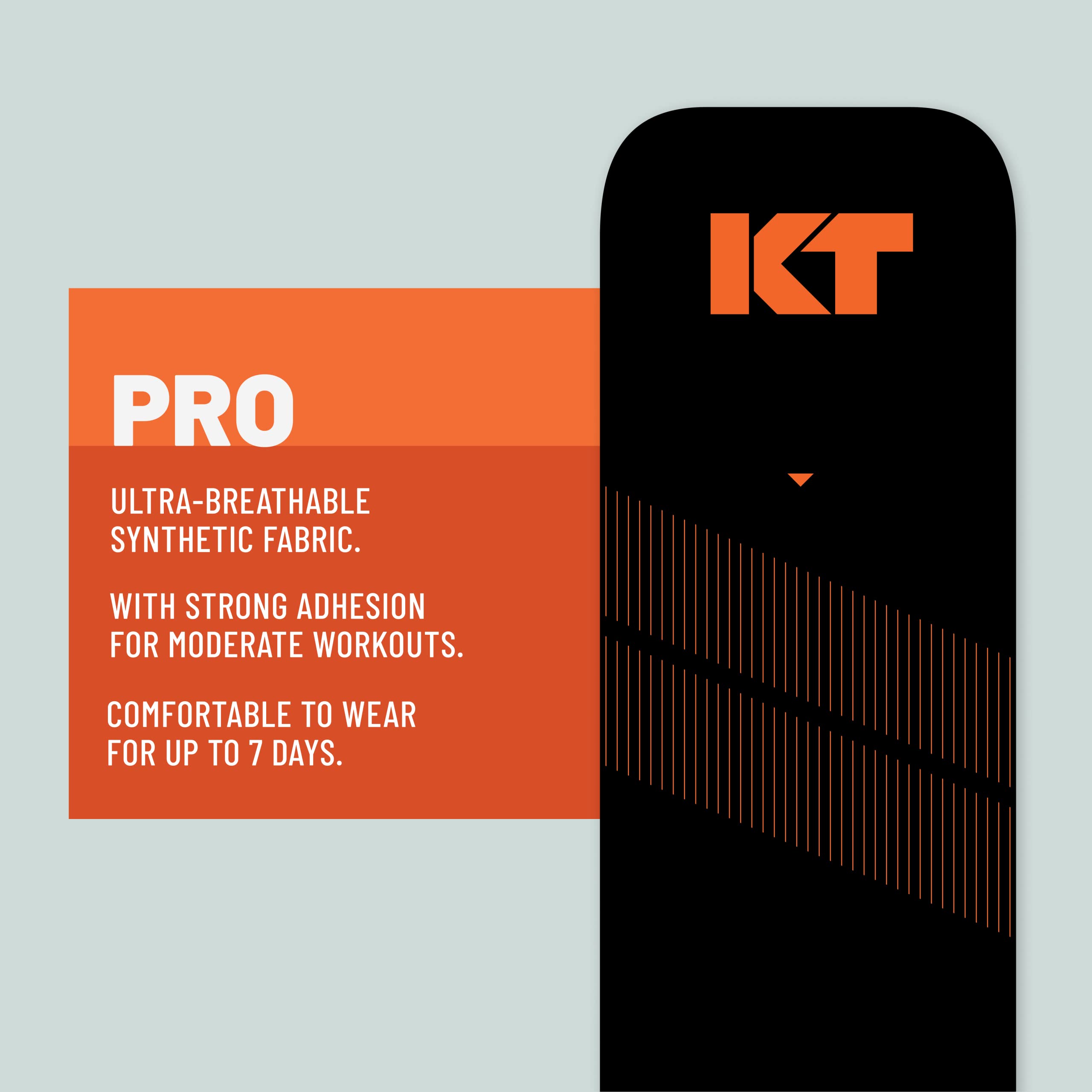 KT Tape Pro Kinesiology Therapeutic Sports Tape , Stealth Beige
