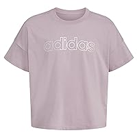 adidas Girls' Short Sleeve Tee T-Shirt