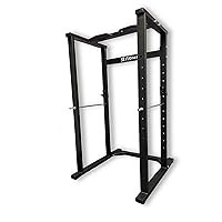 SB-PR1000 Heavy Gauge Steel Power Rack with Safety Catches for Squats, Bench Press, Pull Ups, Shrugs, and Power Lifting Exercise