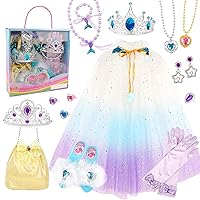 Princess Accessory Set Dress Up Clothes For Little Girl Party Cosplay