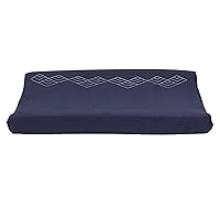 NoJo Teepee Changing Pad Cover, Navy, Red, Ivory