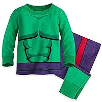 Marvel Hulk PJ PALS Set Green - Baby