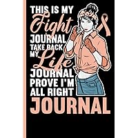This Is My Fight Journal - Endometrial Uterine Cancer Treatment Planner / Journal: Undated 12 Months Treatment Organizer with Important Informations, Appointment Overview and Symptom Trackers