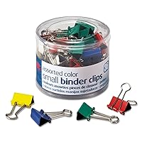 OIC® Binder Clips Tub, Small Clips, 3/4