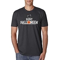 Threadrock Men's Happy Halloween T-Shirt