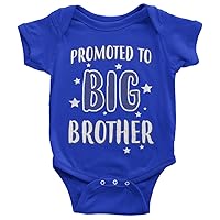 Threadrock Baby Boys' Promoted To Big Brother Infant Bodysuit