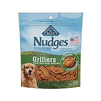 Blue Buffalo Nudges Grillers Natural Dog Treats, Chicken, 16oz Bag
