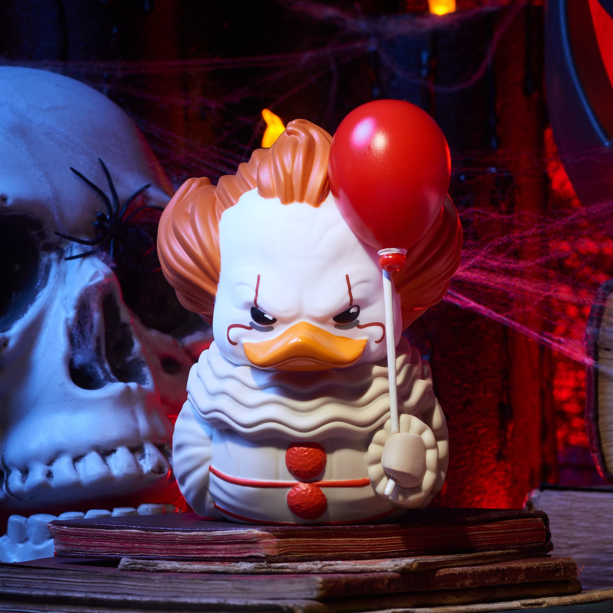 TUBBZ Boxed Edition Pennywise Collectible Vinyl Rubber Duck Figure - Official IT Merchandise - TV, Movies & Video Games