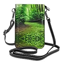 Japanese Samurai Sword Small Cell Phone Purse - Ideal Travel Accessory for Women and Teens - Adjustable Strap