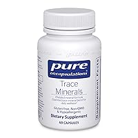 Pure Encapsulations - Trace Minerals - Essential Trace Mineral Blend to Support Metabolism and Cellular Function- 60 Capsules