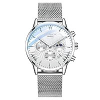 Wrist Watch for Men, Fashion Analog Quartz Men's Watch, Gent's Watch with Alloy Steel Strap