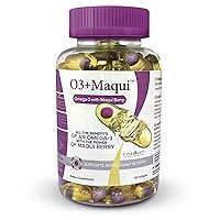 VitaSight Omega 3+ Maqui-Vitamin Supplement, Combats Dry Eyes and Supports Healthy Tears (Contains 120 Softgels)