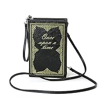 Vintage Hard Bound Story Book Clutch Shoulder Bag