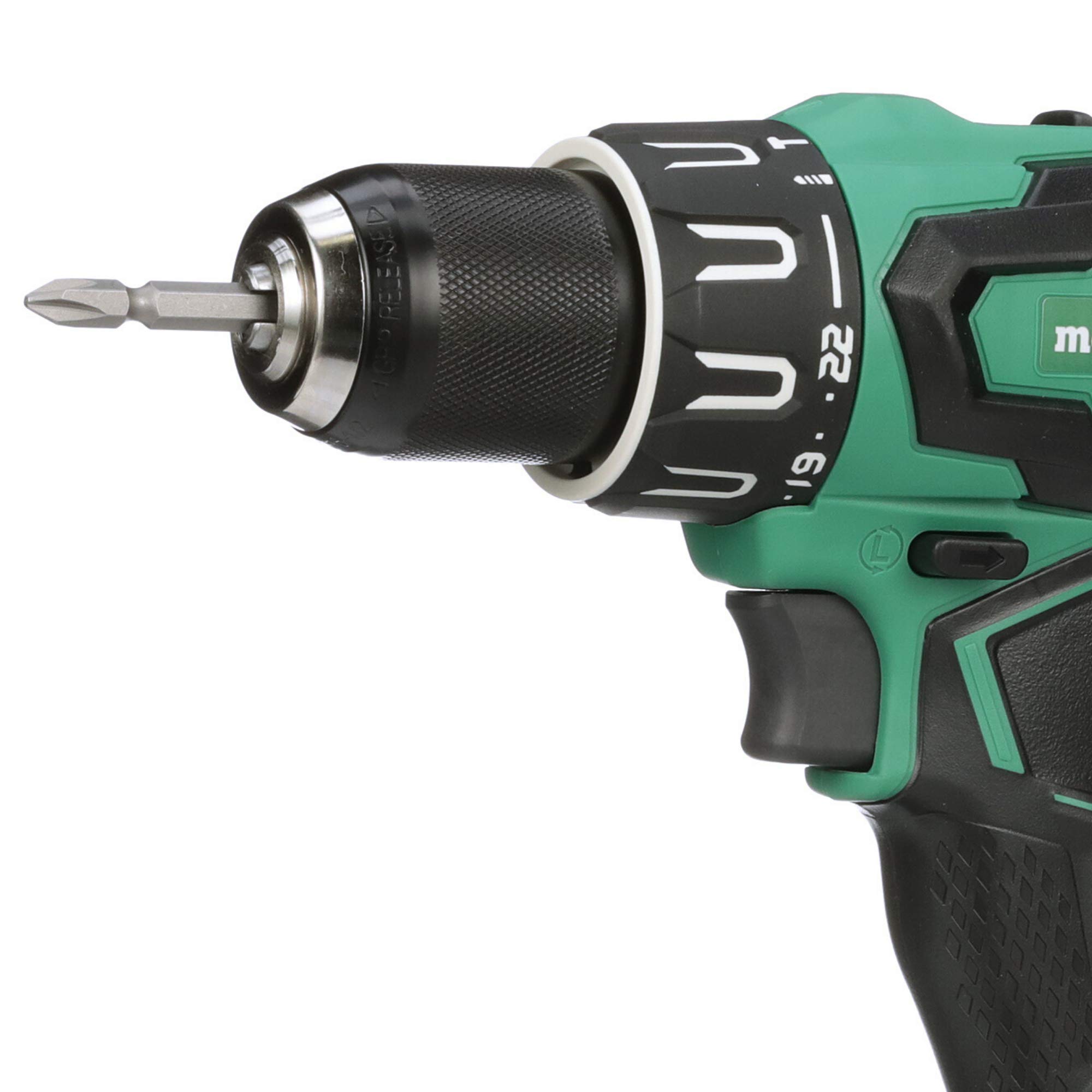 Metabo HPT 18V Cordless Hammer Drill | Includes Two Batteries | 1-36V/18V Multivolt 5.0 Ah & 1-18V Compact 3.0 Ah Battery | 1/2