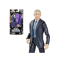 Marvel Legends Series Black Panther Legacy Collection Everett Ross 6-inch MCU Action Figure Toy, 1 Accessory, 3 Build-A-Figure Parts