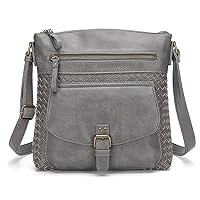 Shoulder Bag for Women Hobo Crossbody Purse Leather Tote Handbag Roomy Messenger Satchel for Work Daily Travel