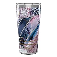 Tervis Traveler Inkreel Butterfly Wing Triple Walled Insulated Tumbler Travel Cup Keeps Drinks Cold & Hot, 20oz, Stainless Steel