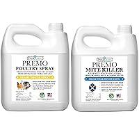 Poultry Bundle by Premo Guard – Treat Mites, Fleas, Flies, Ticks, and Lice – Fast Acting & Effective – Chicken, Turkey, Waterfowl, and Birds – Natural Protection for Control & Prevention