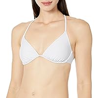 Body Glove Women's Standard Smoothies Patsy Solid Underwire Bikini Top Swimsuit with Adjustable 2-Way Back Detail