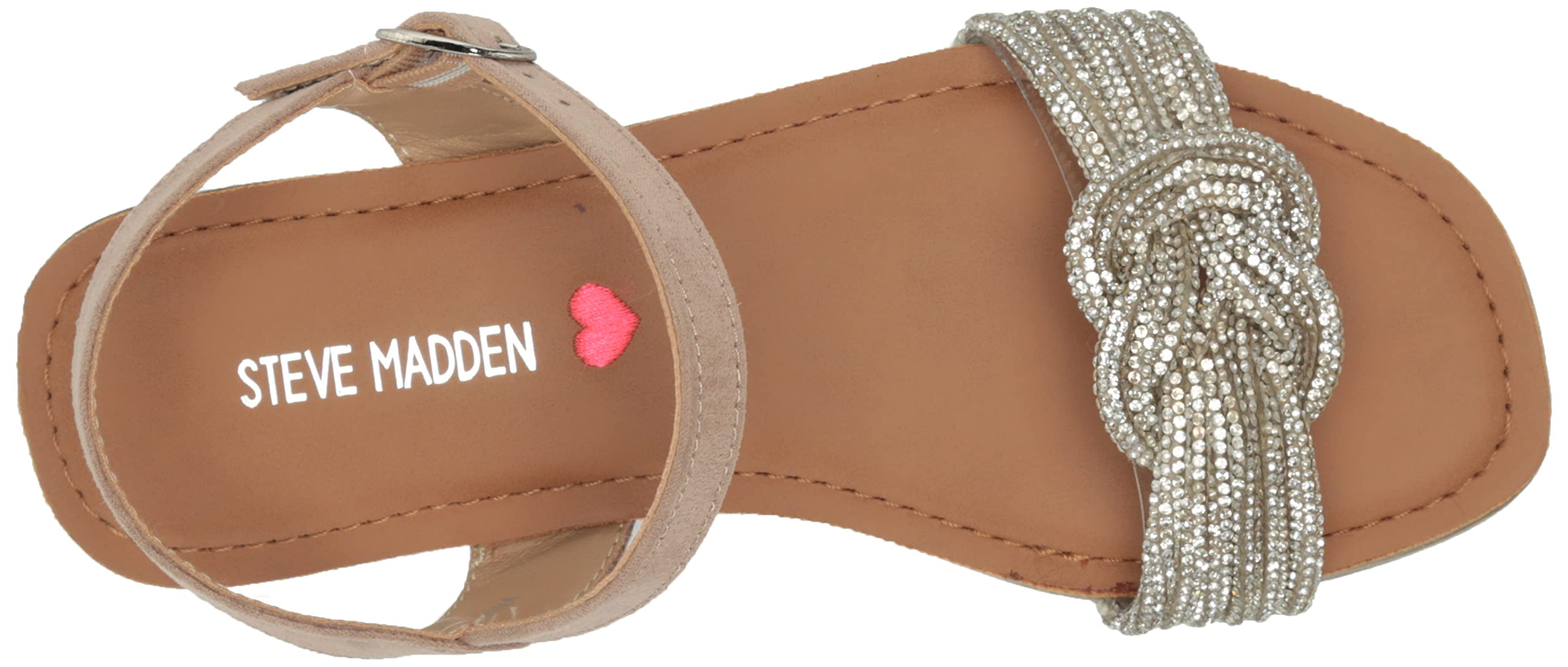 Steve Madden Girls Shoes Unisex-Child Adore Flat Sandal