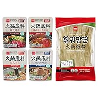 Wang Hot Pot Guide - 4 Flavors Soup Bases, Wide Glass Noodles