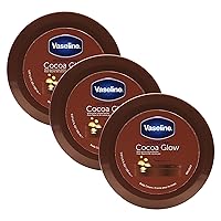Cocoa Glow Moisturizer Body Cream, 3-Pack, 5.07 FL Oz Each, 3 Jars