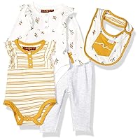 7 For All Mankind baby-girls 4 Piece SetPants Set