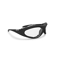 Bertoni Motorcycle Padded Glasses Photochromic - Windproof insert - mod. 125 Italy Motorbike Riding Sunglasses