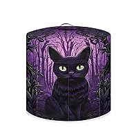 Purple Gothic Cat Pressure Cooker Cover for 3 Quart Instant Pot Insulated Kitchen Appliance Dust Cover for Round Pressure Cooker Slow Cooker Practical Instant Pot Air Fryer Accessories