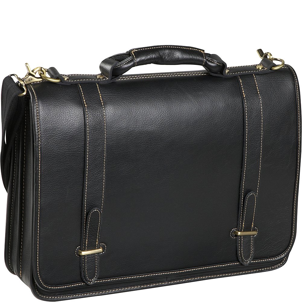 Traditional Double Slip-in Executive Briefcase (#2760-02)