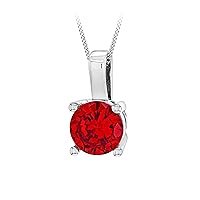 Tuscany Silver Women's Sterling Silver Rhodium Plated Birthstone